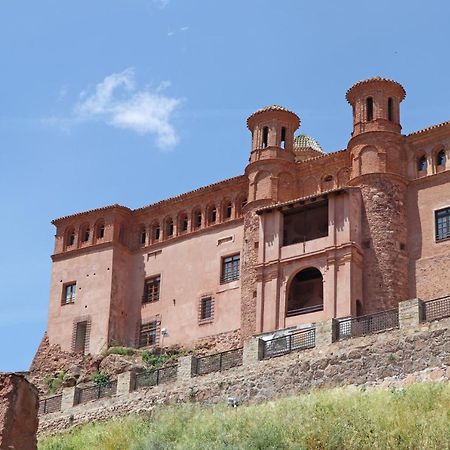 Hospederia Palacio Papa Luna Illueca Exterior foto